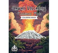 Hawai'i Volcanoes National park: Coloring Book