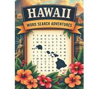 Hawaii Word Search Puzzle Book for Adults: Large Print Brain Games for Travel, Seniors & Relaxation: 100 Hawaii-Themed Puzzles with Fun Facts, Trivia ... for Road Trips, Gifts & Brain Boosting Fun