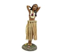 Hawaiian Dashboard Doll Hawaii Hula Girl Dashboard Bobbleheads pour conducteur Tableau de bord Mariage Bureau Salle à manger