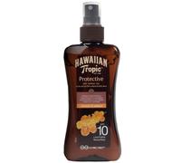 HAWAIIAN TROPIC Spray huile sèche solaire protectrice - SPF 10 - Noix de coco - 200 ml