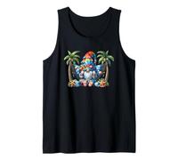 Hawaiian Summer GNOME for Beach Hammock Under Palm Trees Débardeur