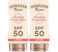 Hawaiian Tropic Glowing Protection Crème Solaire Lotion - SPF 50-170ml (Lot de 2)