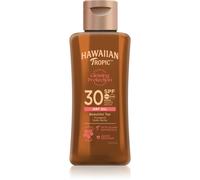 Hawaiian Tropic Glowing Protection Dry Oil huile sèche solaire SPF 30 75 ml