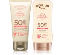 Hawaiian Tropic Glowing Protection ensemble