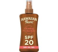 Hawaiian Tropic Spray huile sèche solaire Glowing Protection SPF 20 hydratante – 200 ml
