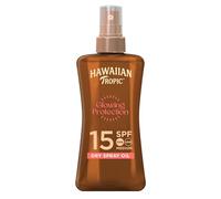 HAWAIIAN Tropic - Glowing protection - Huile SPF 15 (200ml)