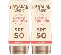 HAWAIIAN Tropic - Glowing protection - Lotion solaire SPF 50 (180ml) (Lot de 2)