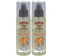 HAWAIIAN Tropic Silk Hydration Huile légère protectrice SPF15 Spray 2x150 ml