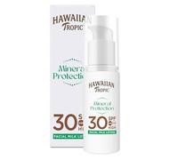 HAWAIIAN Tropic Sun Lait Minéral Visage SPF30, Vanille, 50 ml