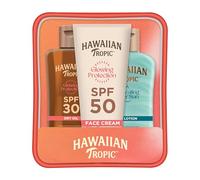 Hawaiian Tropic Trio Huile Sèche Après Soleil & Visage - 75, 60, 50ml