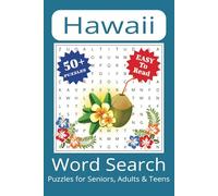 Hawaiian Word Search Puzzle Book: Word Searches with Easy to Read Print about Hawaii, Hawaiian Islands, Tiki theme and More | 6x9 inches, 110 pages | ... Great for Vacations, Holidays and Free Times