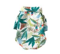 Hawaiians Chog Shirts Shirts Beach Puppy T- Plage Cool Clothes Chien pour Les Petits Chiens