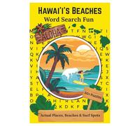 Hawai'i's Beaches: Word Search Fun | 50+ Word Searches | 6 x 9 Inches, 110 pages | Actual Hawaiian names of places, beaches and surf spots. | An ... gift, brain exercise and time well spent.