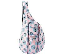 HAWEE Sport Sac de Poitrine Voyage Sling Sac à Bandoulière Crossbody Sac à Dos de Multifonction Casual for Hommes Femmes Adolescentes Travail Etude Escalade Randonnée Courir, Red-Rrowned Crane, L