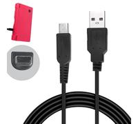 Hawfund Câble Chargeur 3DS, Adaptateur Secteur Chargeur de Voyage pour New 3DS XL/3DS XL/New 2DS XL/2DS/Dsi XL, rallongé - 47 pouces/120 cm,Supporter Plus de 5000 Plis,Câble Chargeur USB a 3DS (1PCS)