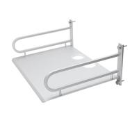 HAWILLOSCH 1 Pièce Étagère Murale Aluminium pour Routeur Projecteur Support de Rangement Mural Européen Design Élégant pour Optimiser Votre