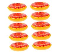 HAWILLOSCH 10 Pièces Mini Bouée Petite Bouée Mini Gonflable Accessoires De De Natation Petites s Gonflables Tube De Natation Jouet Jouets pour Enfants Maison