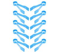 HAWILLOSCH 10 pièces Pinces Plastiques Petites pour Garçon Fille Jeu Observation Insectes Plein Air Formation Motricité Fine Accessoires Bricolage et Sensori-moteur pour Tout-petits