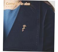 HAWILLOSCH 10pièces Broche Insigne De Médecin Forme De Serpent Épingle De Revers Vintage De Poitrine Pour Infirmière Et Médecin Accessoire De Tenue