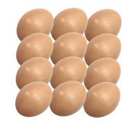 HAWILLOSCH 12pièces De Pâques Décoratifs Artificiels Non Peints Pour Accessoires De Fête De Pâques Simulation Créative Pour Décoration Et Artisanat