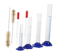 HAWILLOSCH 1ensemble Set De Cylindres Gradués Et Avec Pipette Et Brosse Ensemble Pour Précises Et Cuisine