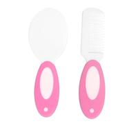 HAWILLOSCH 1Pc Brosse De Shampoing Teinte Des Lèvres Blush Brillant À Lèvres Peigne De Brosse De Nettoyage Des Cheveux De Coiffure En Laine De Bain Rose