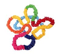 HAWILLOSCH 1Pièce Rope de Tir Élastique pour Garçon Fille Anneau de Tir Couleurs Arc-Ciel Outil de Formation Scolaire Mètres de Circonférence Jouet de Groupe