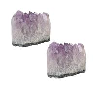 HAWILLOSCH 2 Pièces Améthystes Naturelles Décoratifs pour Collection Diy