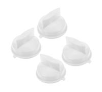 HAWILLOSCH 4pièces Boutons De Minuterie Universels Pour - Remplaçants Pour Cuisinière Et Four Contrôle Mécanique Pour Cuisines Et Bureaux