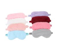 HAWILLOSCH 8pièces Masque De Sommeil Pour Yeux Bandeau Confortable Bloque La Lumière Pour Voyage Et Sommeil Profond