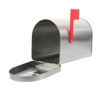 HAWILLOSCH Boîte Aux Lettres Tôle Robuste pour Cartes de Mariage et Échanges de Saint-Valentin Boîte Métallique Vintage à Fente pour Dons et Cadeaux Coffret Sécurisé pour Réception et