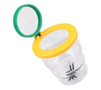 HAWILLOSCH Boîte Loupe Insecte Observation Compacte et Légère Loupe Grossissante pour Explorer Insectes Plantes et Minéraux Outil Scientifique Observation Naturelle