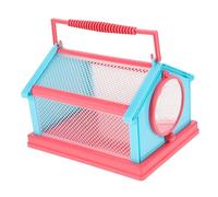HAWILLOSCH Boîte Observation Insectes Matériau Kit Éducatif Exploration Naturelle avec Loupe Pince Offerte pour Garçon Fille et Apprentissage Plein Air