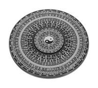 HAWILLOSCH Boussole Feng Shui Traditionnelle Métal Bagua Ornement Décoratif pour Temple Et Maison Outil De Consultation Portable
