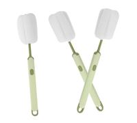 HAWILLOSCH Brosse De Nettoyage Pour Bouteilles à Long Manche - Lot De 3 Brosses Colorées - Brosse à Tasse Solide En Matériau Sûr - Accessoires La Cuisine Pour Bouteille Et Bouilloire