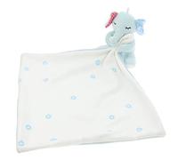 HAWILLOSCH Couverture Apaisante Pour Bébé Peluche Bleu Éléphant, Taille, Couverture De Sécurité Et Jouet Câlin, Douceur Tactile Pour -né, Pour Apaiser Et Accompagner Bébé Au Quotidien