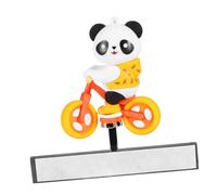 HAWILLOSCH Décoration de Tableau de Bord Kawaii sur Vélo Accessoire pour Adolescents Installation Facile Ornement Unique pour Console Centrale Décoration Interactive