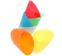 HAWILLOSCH Housse de lampe de bureau en plastique Ø 40 MM, lot de 6 pièces, tête inclinée, pour lampe de bureau et lampe suspendue, remplacement de abat jours pour maison et intérieur