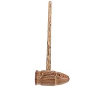 HAWILLOSCH Marteau de massage en bois de pois chiche naturel outil de thérapie par points de déclenchement de massage en bois pour le les épaules et les jambes