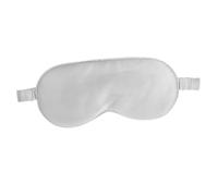 HAWILLOSCH Masque de sommeil en soie cache-yeux pour dormir couverture de sommeil d'oreiller d'oeil deep sleep mask Cache-yeux en soie masque pour les yeux endormi visière endormie Light Grey