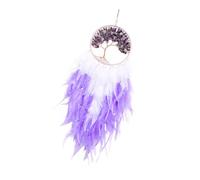 HAWILLOSCH Pendentif Attrape-rêves en Cristal Décoration Élégante pour Chambre À Coucher