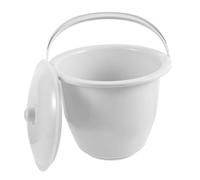 HAWILLOSCH Pot de Chambre Portable Plastique avec Couvercle Étanche Urinoir pour Garçon Fille et Adultes Bassin de Lit Pratique Facile à Nettoyer Odeur Usage Domestique et Voyage