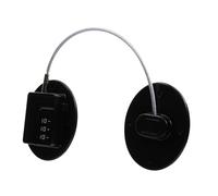 HAWILLOSCH Serrure de Sécurité Garçon Fille à Code pour Porte de Réfrigérateur et Tiroir Verrou Mécanique Multifonction sans Perçage Protection pour Congélateur Armoire et Placard Noir