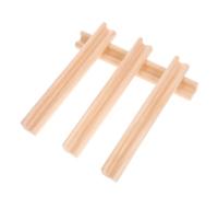 HAWILLOSCH Supports De Jeu 4 Pièces Supports Daffichage De Lettres en Bois pour Plateaux De Bureau Organisez Vos Tuiles