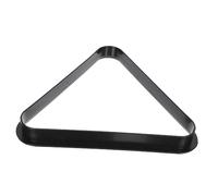 HAWILLOSCH Triangle de Billard Mini Billard Enfant Accessoire pour Jeu de Billard Support de Boules de Billard Support de balles de Billard Cadre de Billard Boule de Billard Plastique Black
