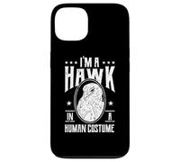 Hawk Bird Lover Funny Hawk Sarcasme Halloween Costume Party Coque pour iPhone 13