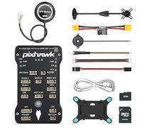 Hawk’S Work Pixhawk 2.4.8 + M8N GPS + Support D'amortissement des Vibrations + Support GPS + Adhésifs en Mousse