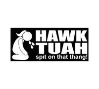 Hawk Tuah Spit That Thang Decal, Spit That Thing, Autocollants Drôles Pour Voitures, Autocollants De Parodie Spit That Thang, Autocollants De Fenêtre De Camion De Voiture