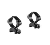 HAWKE Colliers de montage de précision en acier 34 mm Weaver bas avec écrou (2 pièces)