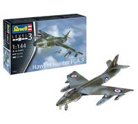 Hawker Hunter FGA.9 Chasseur 1:144 Kit De Modèle En Plastique REVELL